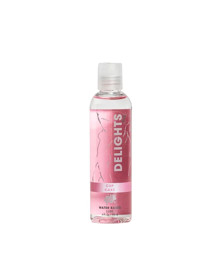 Wet Vibrators Delight Water Based Cupcake Flavored Lube 4 Oz