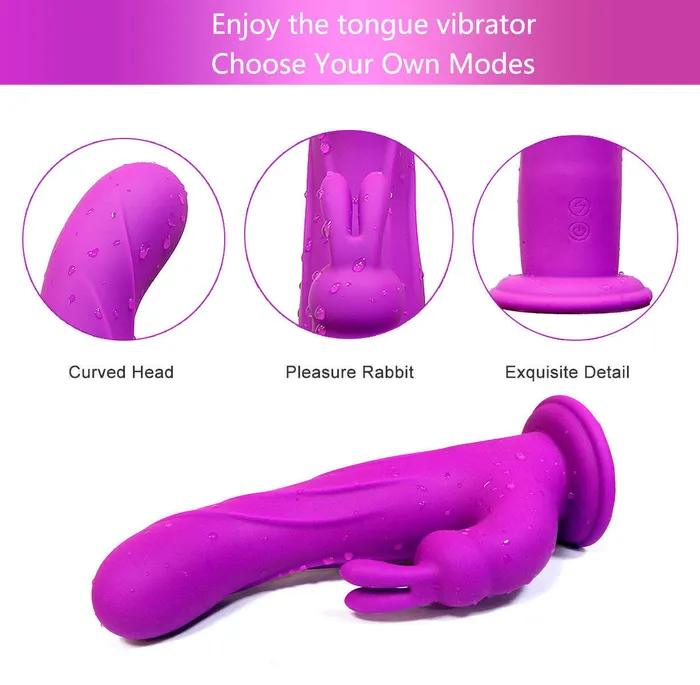 Wireless Controlled Rabbit Vibrator with Suction base Sexcite Shop Female Sex Toys Wireless Controlled Rabbit Vibrator with Suction base Sexcite Shop Female Sex Toys