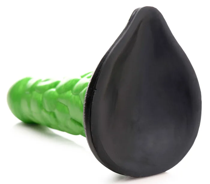 XR Brands Creature Cocks Female Sex Toys Cc Radioactive Reptile Thick Scaly Silicone Dildo Green XR Brands Creature Cocks Female Sex Toys Cc Radioactive Reptile Thick Scaly Silicone Dildo Green