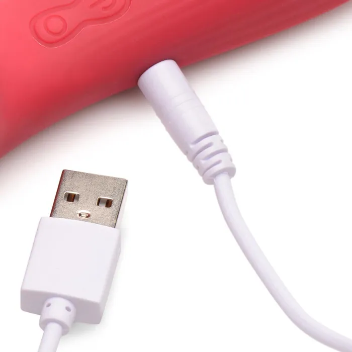 XR Brands inmi Vibrators Bloomgasm Passion Petals 10x Suction Rose Vibrator Red XR Brands inmi Vibrators Bloomgasm Passion Petals 10x Suction Rose Vibrator Red