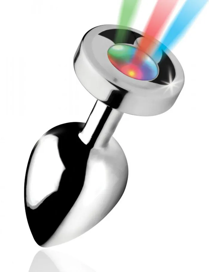 XR Brands Light Up Large Anal Plug Male Sex Toys