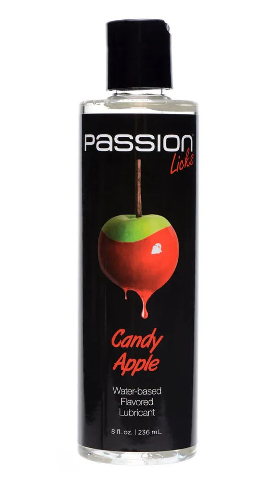 XR Brands Lubricants Passion Licks Candy Apple Water Based Flavored Lubricant 8 Fl Oz 236 ml XR Brands Lubricants Passion Licks Candy Apple Water Based Flavored Lubricant 8 Fl Oz 236 ml