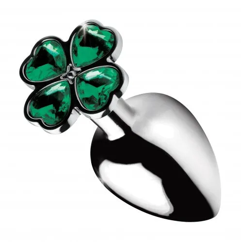 XR Brands Male Sex Toys Lucky Clover Gem Anal Plug Large