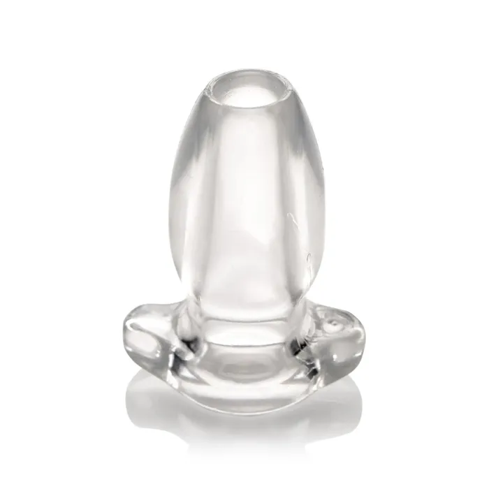 XR Brands PeepHole Clear Hollow Anal Plug Male Sex Toys