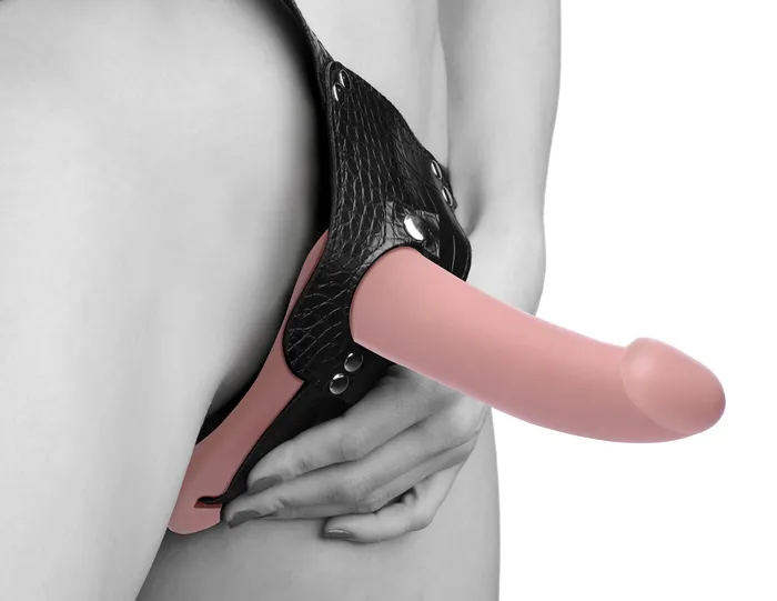 XR Brands Strap U Female Sex Toys Plena II Double Penetration Adjustable Strap on Harness XR Brands Strap U Female Sex Toys Plena II Double Penetration Adjustable Strap on Harness