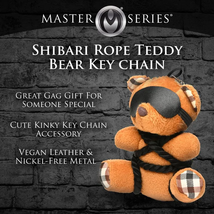 XR Brands Vibrators ShiBeari Rope Bunny Keychain Adult Novelty BDSM Gift Ideas