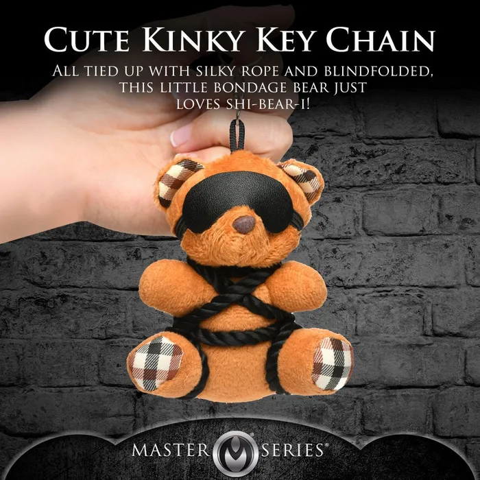 XR Brands Vibrators ShiBeari Rope Bunny Keychain Adult Novelty BDSM Gift Ideas
